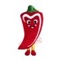 Red Chili Mascot Costume