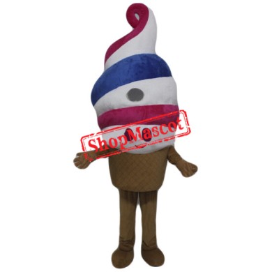 Happy Ice Cream Mascot Costume