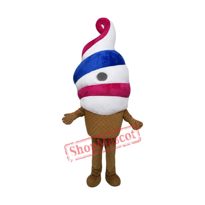 Happy Ice Cream Mascot Costume