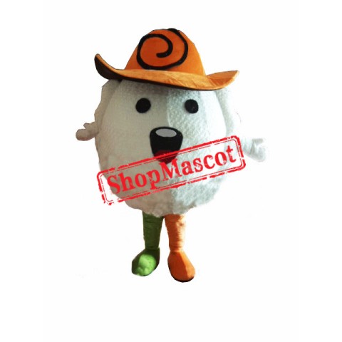 Chinese Dumpling Food Mascot Costume