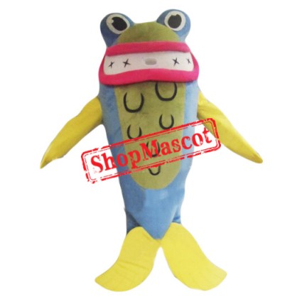 Cartoon Shark Mascot Costume