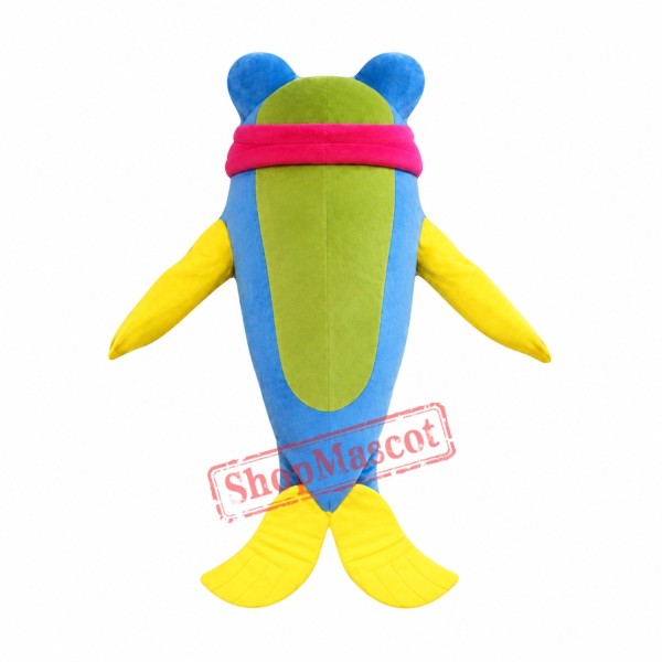 Cartoon Shark Mascot Costume