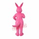 Pink Kangaroo Mascot Costume Pink Kangaroo Mascot Costume