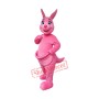 Pink Kangaroo Mascot Costume