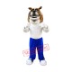Happy Lightweight Bulldog Mascot Costume Happy Lightweight Bulldog Mascot Costume