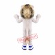 Fierce White Lion Mascot Costume Fierce White Lion Mascot Costume