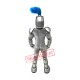 Power Silver Knight Mascot Costume Power Silver Knight Mascot Costume