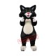 Happy Black Cat Mascot Costume Happy Black Cat Mascot Costume