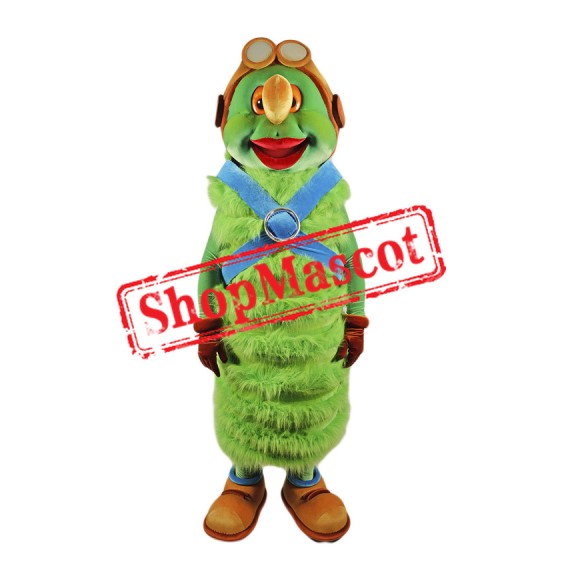 Green Caterpillar Mascot Costume