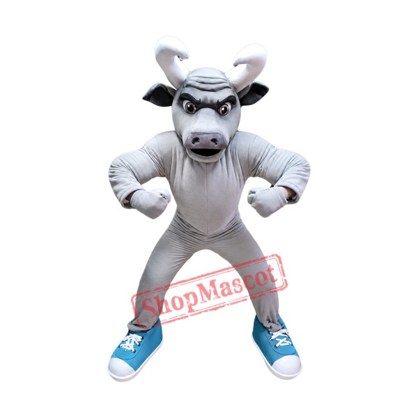 Power Bull Mascot Costume Power Bull Mascot Costume