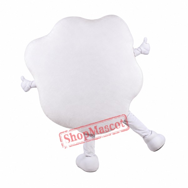 Fried Egg Mascot Costume