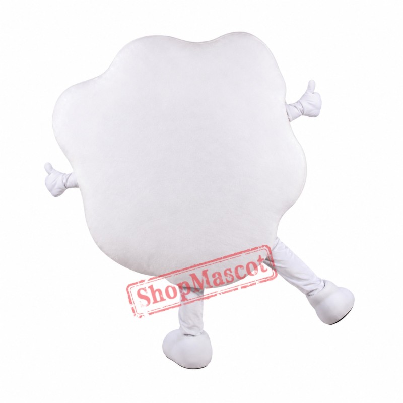 Fried Egg Mascot Costume Fried Egg Mascot Costume