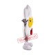 Fried Egg Mascot Costume Fried Egg Mascot Costume