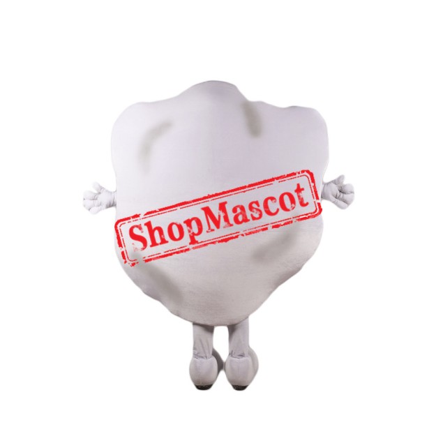 Fried Egg Mascot Costume