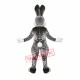 Black White Pink Rabbit Mascot Costume Black White Pink Rabbit Mascot Costume