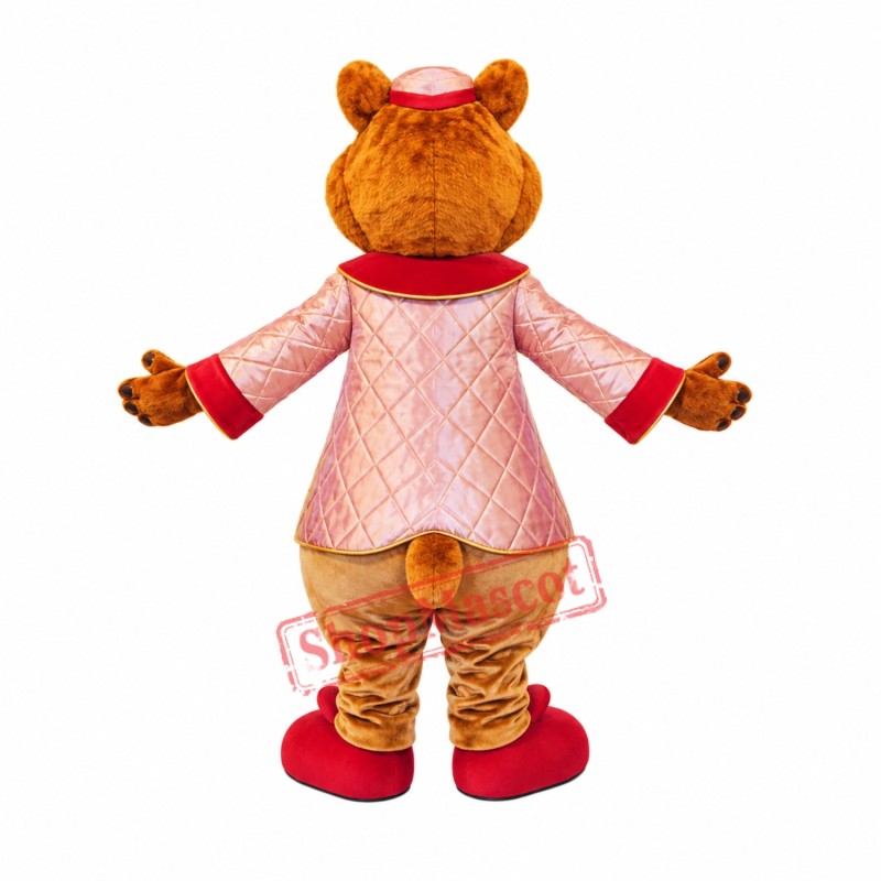 Smiling Lightweight Bear Mascot Costume Smiling Lightweight Bear Mascot Costume
