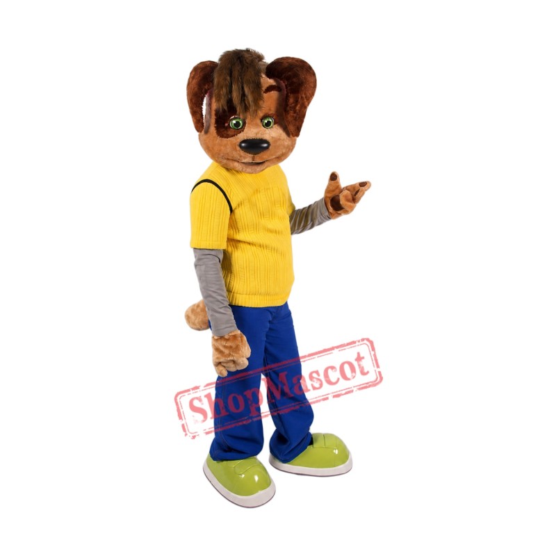 College Puppy Dog Mascot Costume College Puppy Dog Mascot Costume