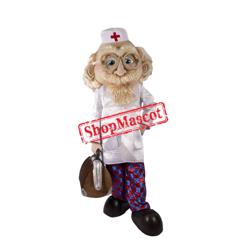 High Quality Old Doctor Mascot Costume
