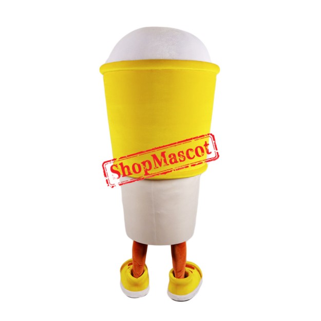 Happy Ice Cream Mascot Costume Free Shipping
