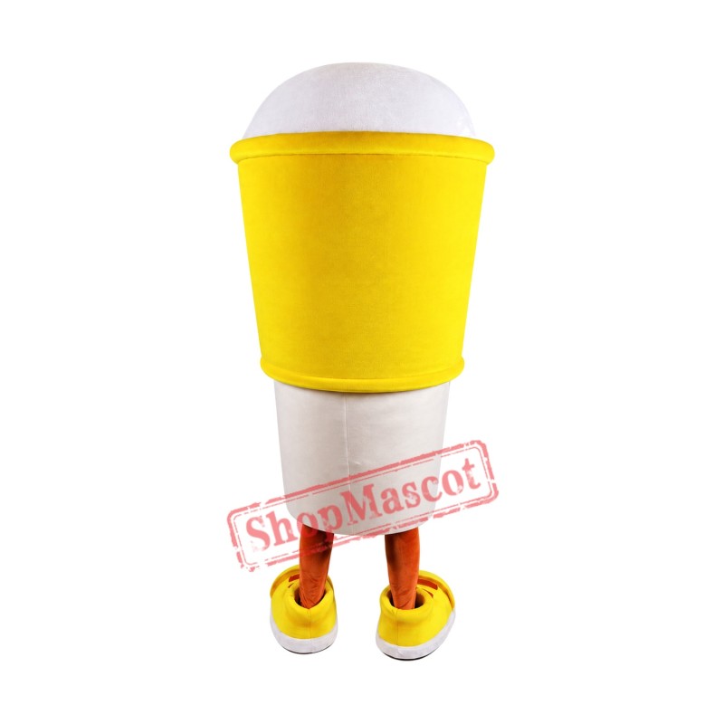 Happy Ice Cream Mascot Costume Free Shipping