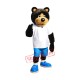 Cute Sport Brown Bear Mascot Costume Cute Sport Brown Bear Mascot Costume