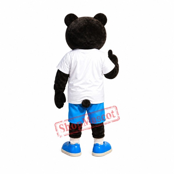 Cute Sport Brown Bear Mascot Costume Cute Sport Brown Bear Mascot Costume