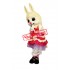 Fashion White Rabbit Mascot Costume