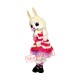 Fashion White Rabbit Mascot Costume Fashion White Rabbit Mascot Costume