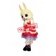 Fashion White Rabbit Mascot Costume