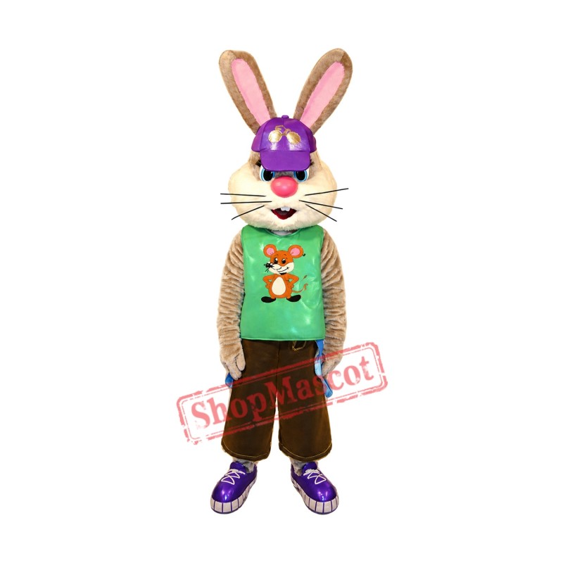 Sport Rabbit Mascot Costume Sport Rabbit Mascot Costume