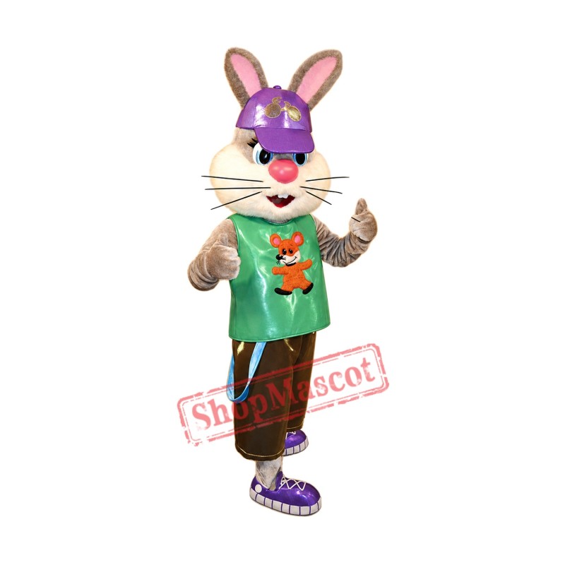 Sport Rabbit Mascot Costume Sport Rabbit Mascot Costume