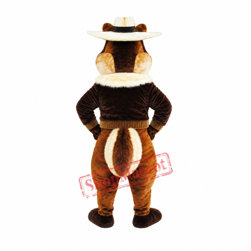 Happy Lightweight Chipmunk Mascot Costume