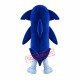 Professional Quality Blue Shark Mascot Costume Professional Quality Blue Shark Mascot Costume