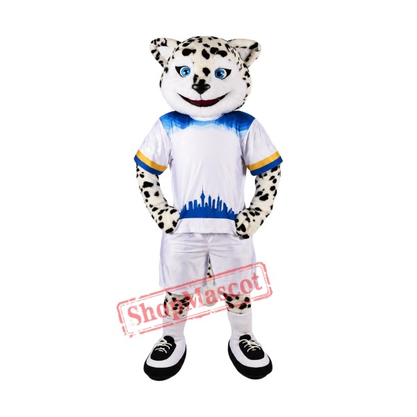 Sport Lightweight Leopard Mascot Costume