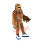 Fierce Brown Eagle Mascot Costume
