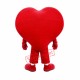 Super Cute Red Heart Mascot Costume Super Cute Red Heart Mascot Costume