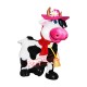 Beautiful Cow Mascot Costume Free Shipping