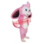 Pink Monkey Mascot Costume