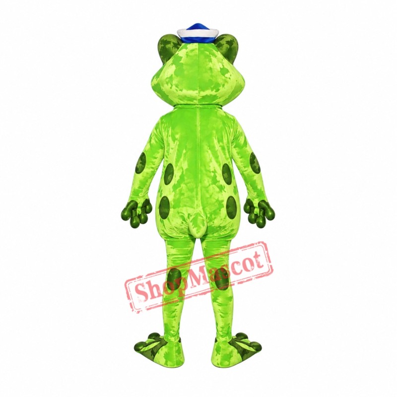 Smiling Frog Mascot Costume Smiling Frog Mascot Costume