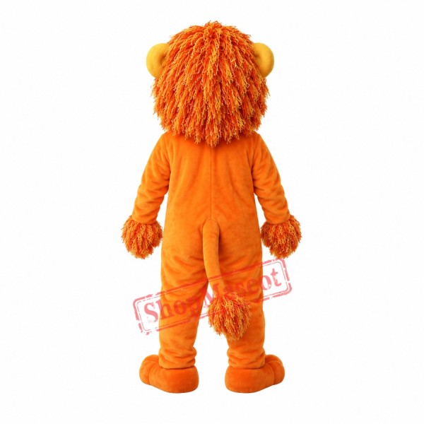 Smiling Lion Mascot Costume Smiling Lion Mascot Costume