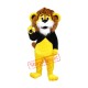 Cute Yellow Lion Mascot Costume Cute Yellow Lion Mascot Costume
