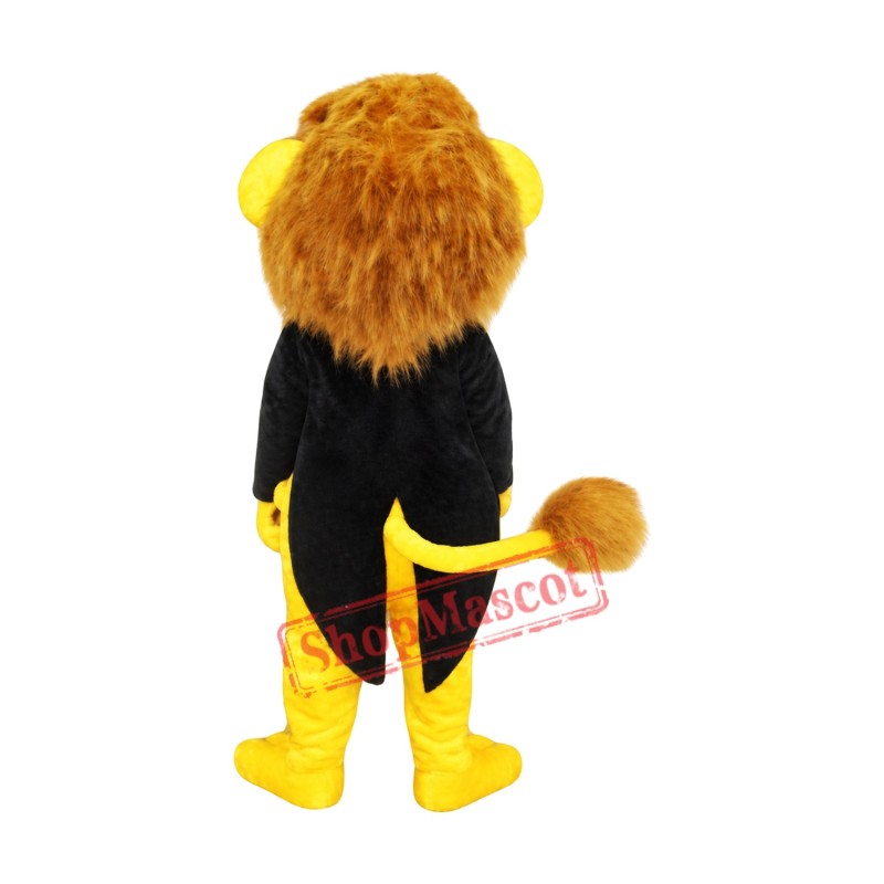 Cute Yellow Lion Mascot Costume Cute Yellow Lion Mascot Costume