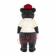 Happy Lightweight Grey Bear Mascot Costume Happy Lightweight Grey Bear Mascot Costume