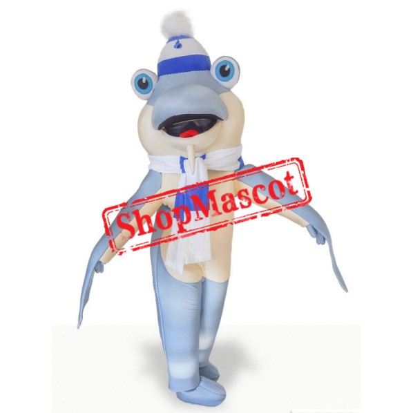 Super Cute Shark Mascot Costume