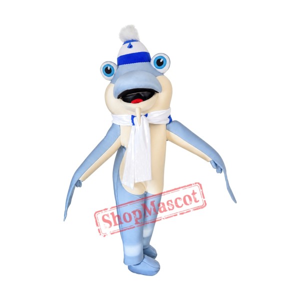 Super Cute Shark Mascot Costume