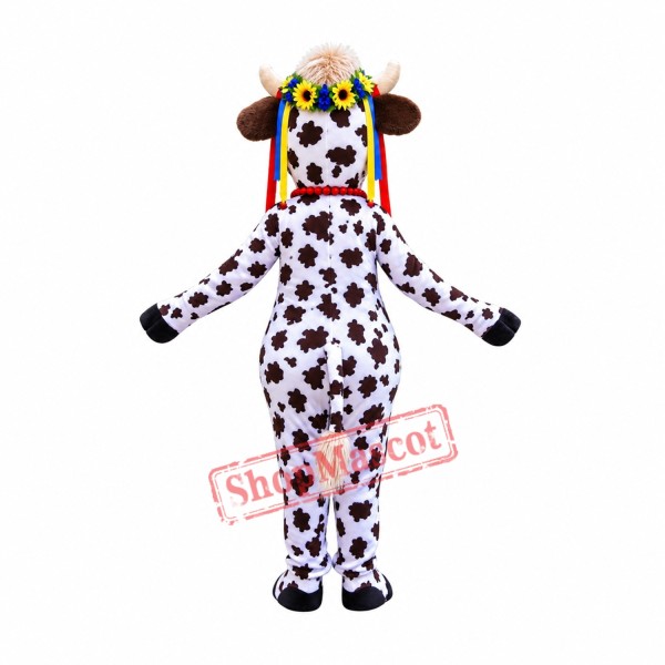 Beautiful Lightweight Cow Mascot Costume Beautiful Lightweight Cow Mascot Costume
