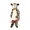 Friendly Cow Mascot Costume Free Shipping