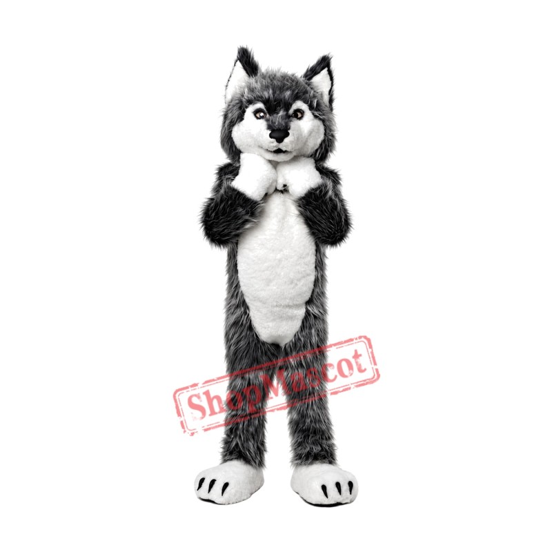 Super Cute Wolf Mascot Costume Super Cute Wolf Mascot Costume