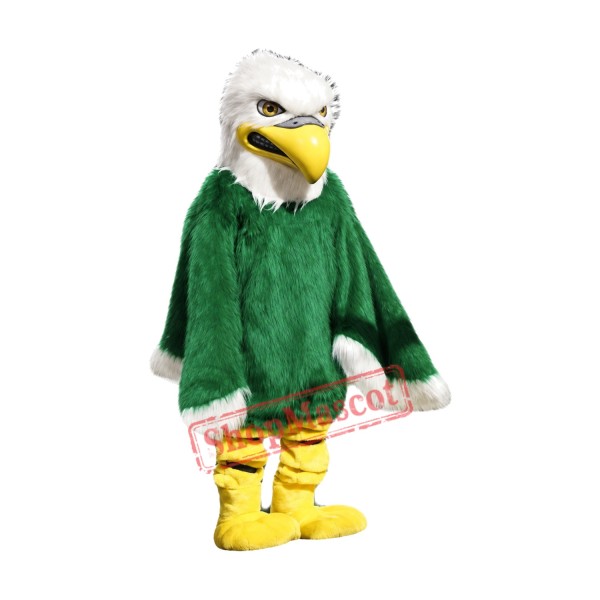 High Quality Green Eagle Mascot Costume