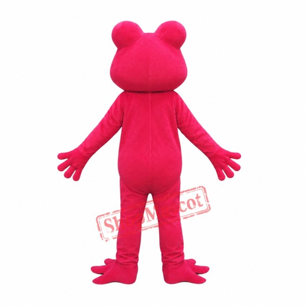 Red Lightweight Frog Mascot Costume Red Lightweight Frog Mascot Costume